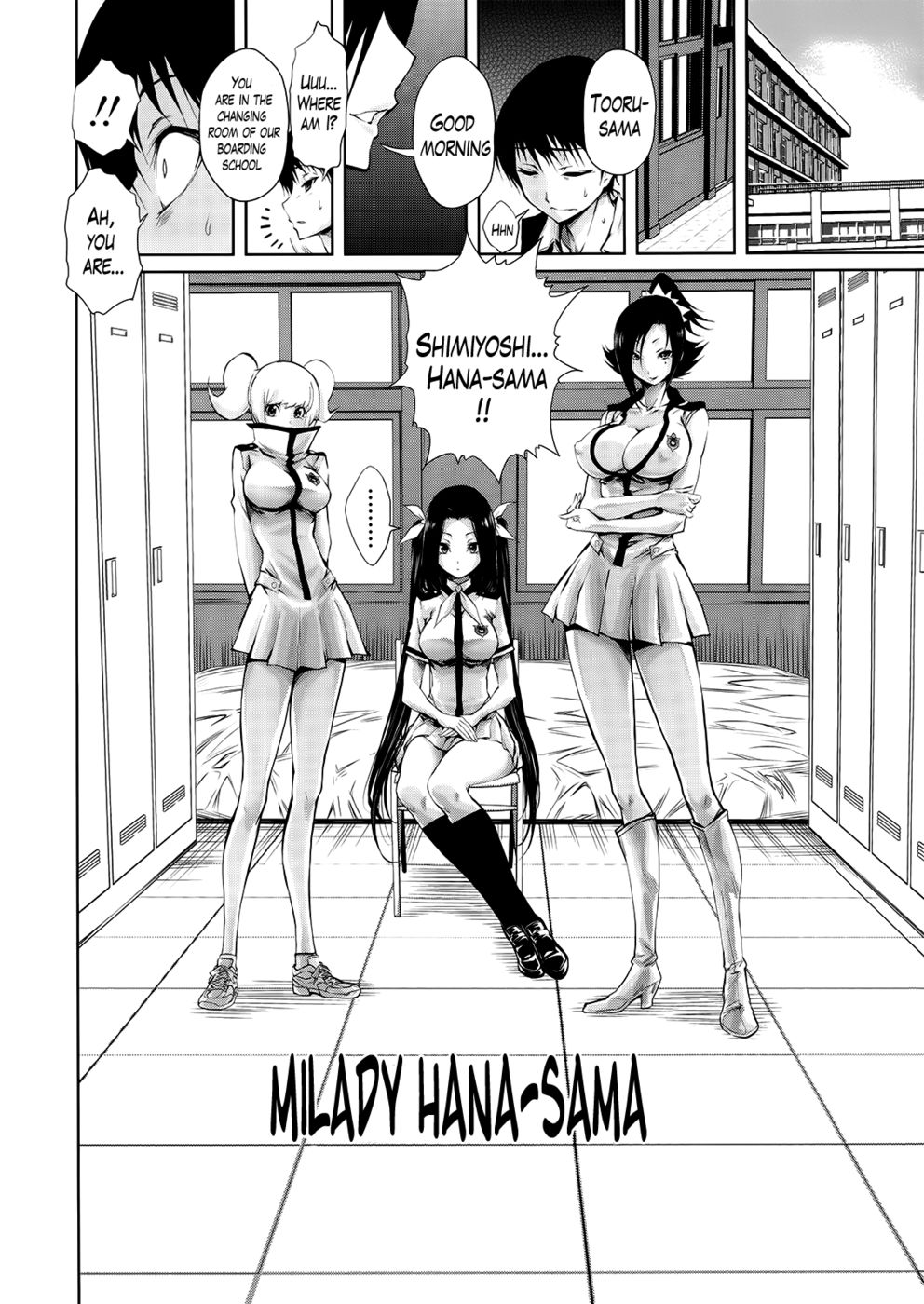 Hentai Manga Comic-Harem Butai wa Boku wo Shaburi Tsukusu-Chapter 6-2